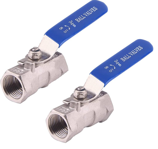 Van bi inox nối ren 1-PC